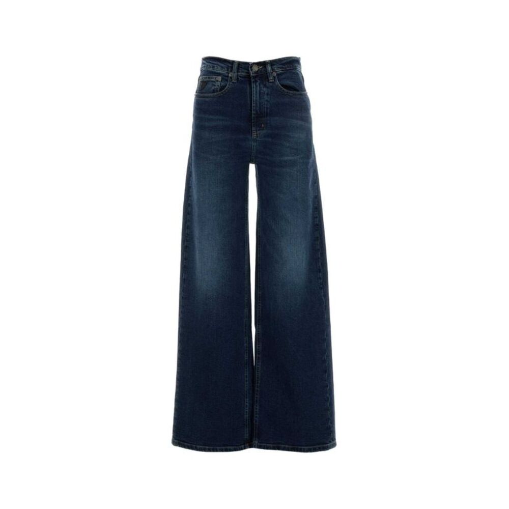 Lois Women Stretch Denim Skater Wide-Leg Jeans